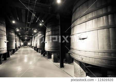 Vintage photo of  of old winery 11926920
