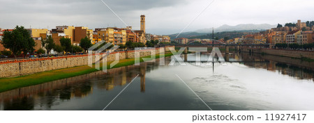 Day view of Ebre river. Tortosa 11927417
