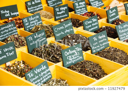 tea at counter 11927479