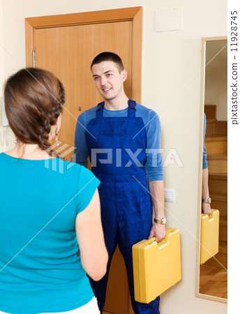 Service worker came to call 11928745