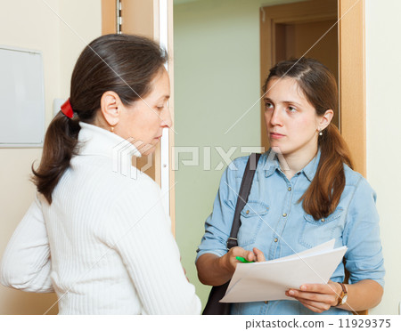 collector is trying to get the arrears from mature woman 11929375