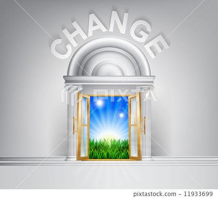 Make a change concept Make a change concept 11933699