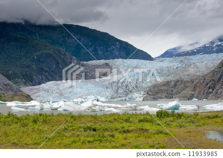 Mendenhall Glacier near Juneau, Alaska 11933985