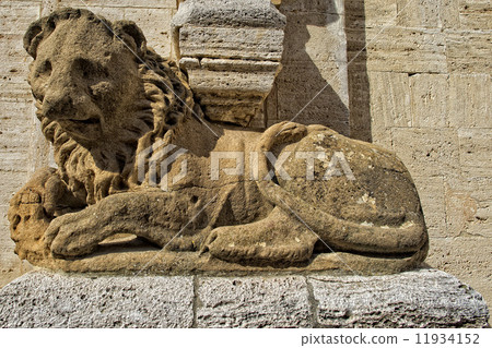 san quirico church lion san quirico church lion 11934152
