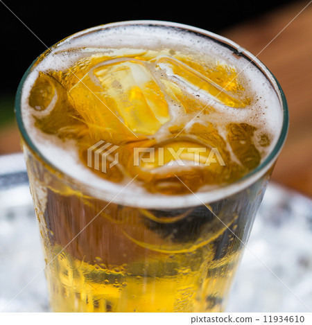 Cold beer in glass Cold beer in glass 11934610