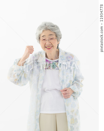 Guts pose · Senior women Guts pose · Senior women 11934778