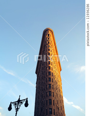 Flatiron - Old Manhattan office building 11936286