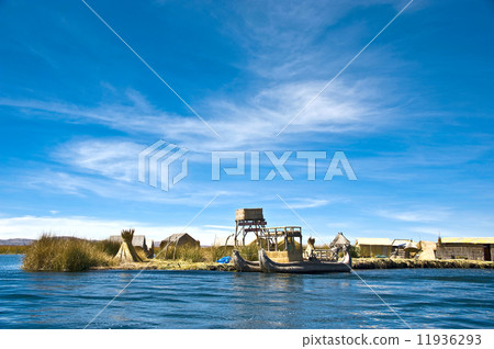 Uros - Floating Islands, Titicaca Lake, Peru 11936293