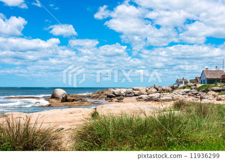 Punta del Diablo Beach, popular tourist place in Uruguay 11936299