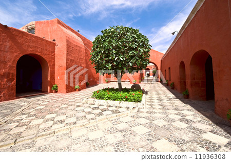 Santa Catalina Monastery, Arequipa, it's the most important reli 11936308