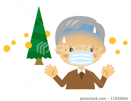 爺爺花粉症面膜痛苦 11938684