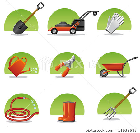 gardening icons 11938685