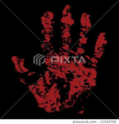 Bloody Hand Trace 11938788