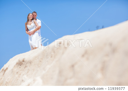 Couple on a Tropical Beach 11939377