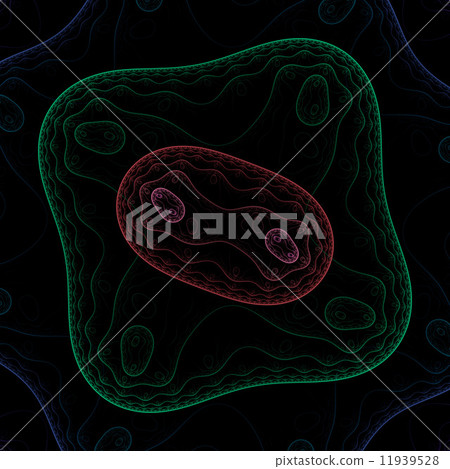 Bacteria under microscope Bacteria under microscope 11939528