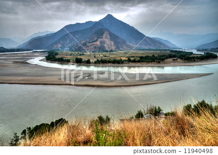 China World Heritage View of Sanjiang Jiang Yangtze Dai-I Bay 11940498
