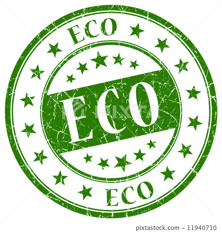 Eco Green Stamp 11940710