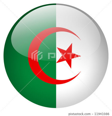 Algeria Button Algeria Button 11941086