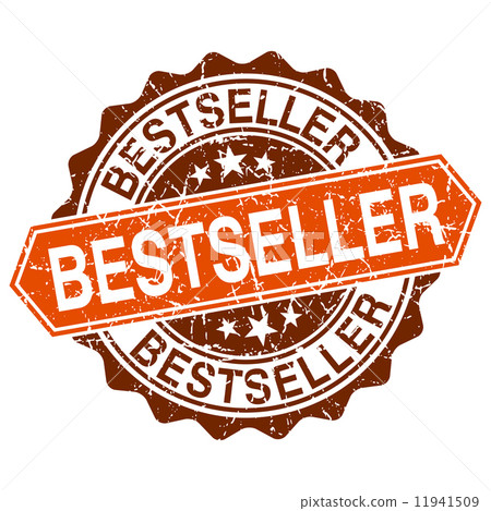 Bestseller grungy stamp isolated on white background Bestseller grungy stamp isolated on white background 11941509