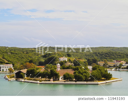 Small Island in Mahon on Minorca Small Island in Mahon on Minorca 11943193