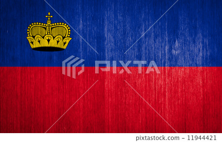 Liechtenstein Flag on wood background Liechtenstein Flag on wood background 11944421