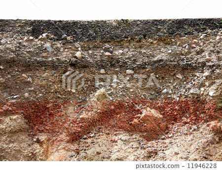 Layer of asphalt road Layer of asphalt road 11946228