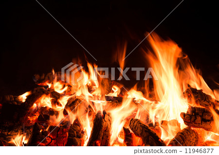 Bonfire flame 11946877