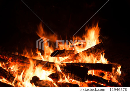 Bonfire flame 11946878