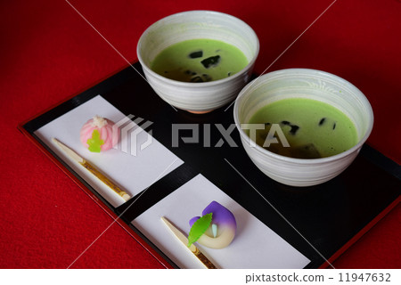 Matcha and Japanese confectionery 11947632