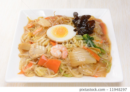 Delicious Chinese Chinese tea ceremony Five-eyed yakisoba 11948297
