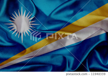 Marshall grunge waving flag 11948339