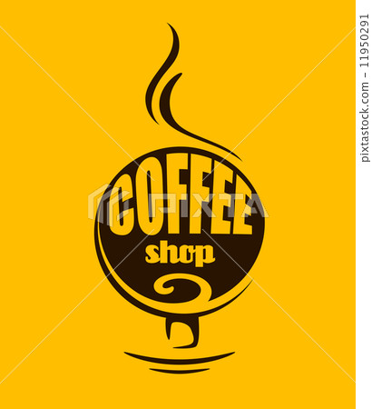 Hot steaming coffee banner Hot steaming coffee banner 11950291