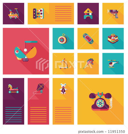 kid toys flat ui background,eps10 kid toys flat ui background,eps10 11951350