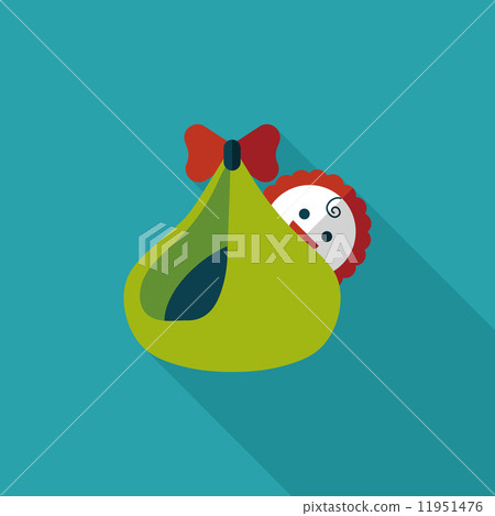 baby flat icon with long shadow baby flat icon with long shadow 11951476