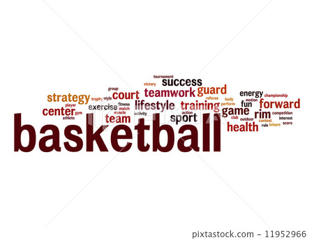 Basketball word cloud 11952966