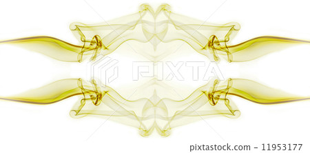 colorful smoke of Joss stick 11953177