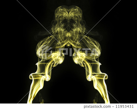 smoke of Joss stick 11953431