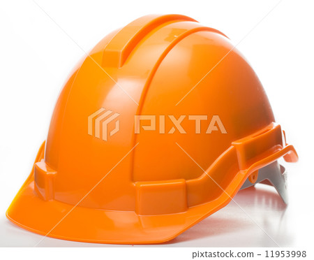 Safety helmet isolated with white background Safety helmet isolated with white background 11953998