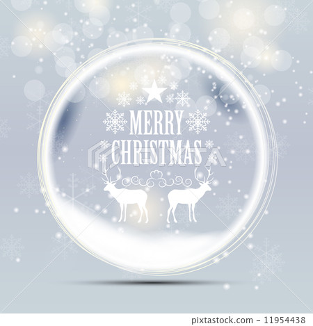 Abstract Beauty Christmas and New Year Background. Vector Illustration 11954438