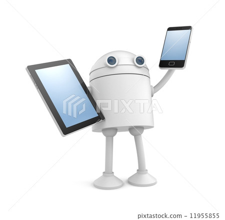 Robot with gadgets 11955855