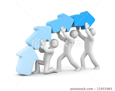 Teamwork to success Teamwork to success 11955965