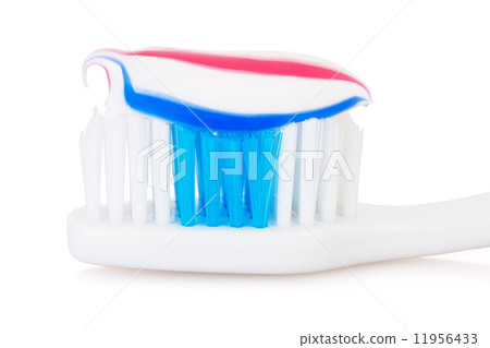 toothbrush with toothpaste 11956433