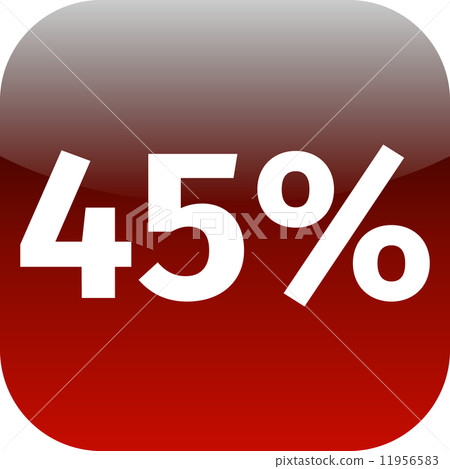 45 percent icon 11956583
