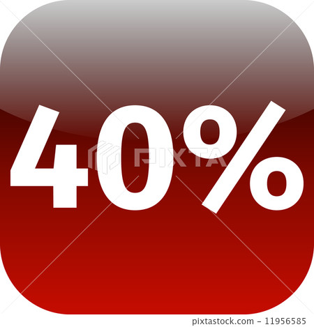 40 percent icon 11956585