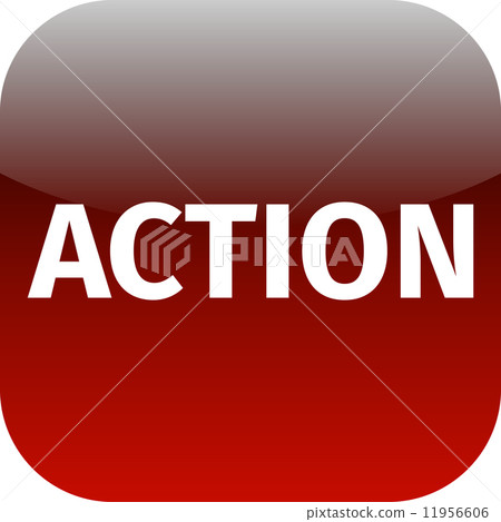 action red icon action red icon 11956606