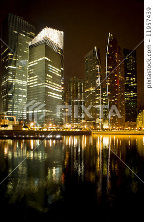 City night view 11957439