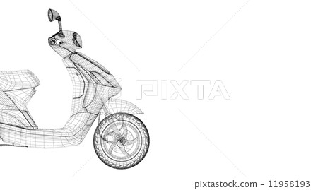 scooter on a background scooter on a background 11958193