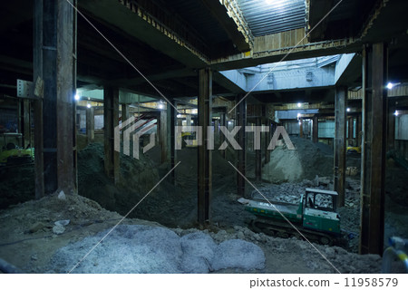 Underground excavation work 11958579