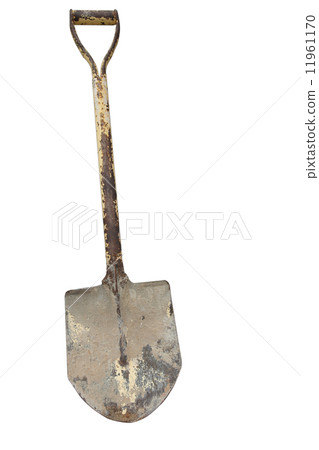 Shovel isolated on white background Shovel isolated on white background 11961170