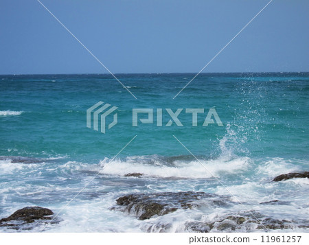 台灣最南端的墾丁國家公園沙島生態保護區（貝殼沙保護區） 11961257